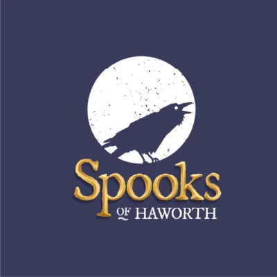 A visual of a Spooks of Haworth logo design, by Russell Horn